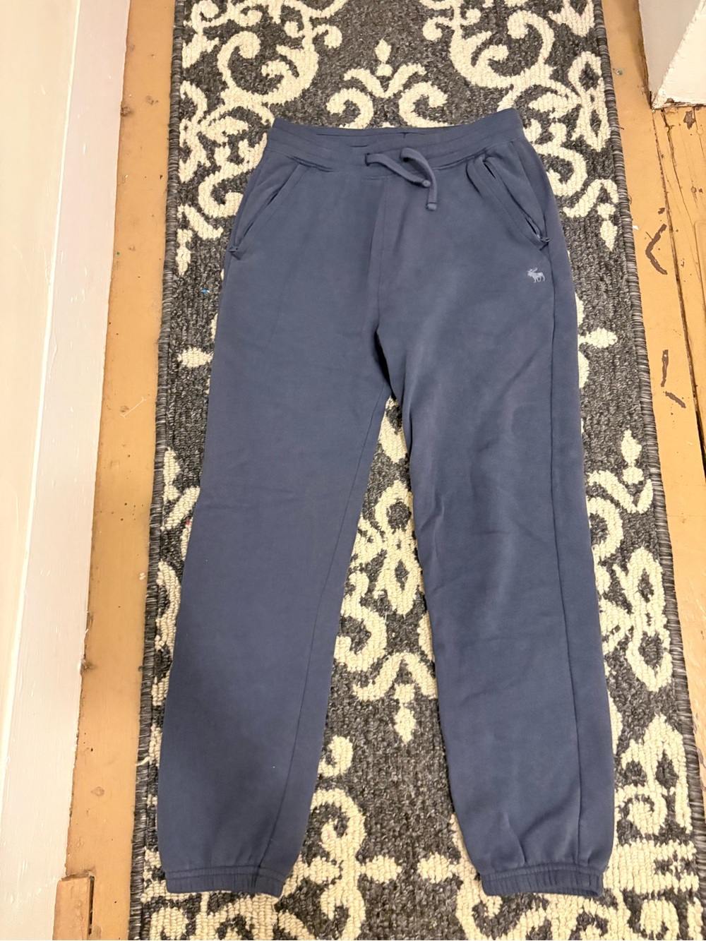 Abercrombie & Fitch Kids Navy Jogger Sweatpants